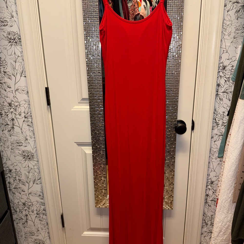 POPILUSH Shapewear Modal Slimming Maxi Slip Dress‎ L-XL - Picture 5 of 7